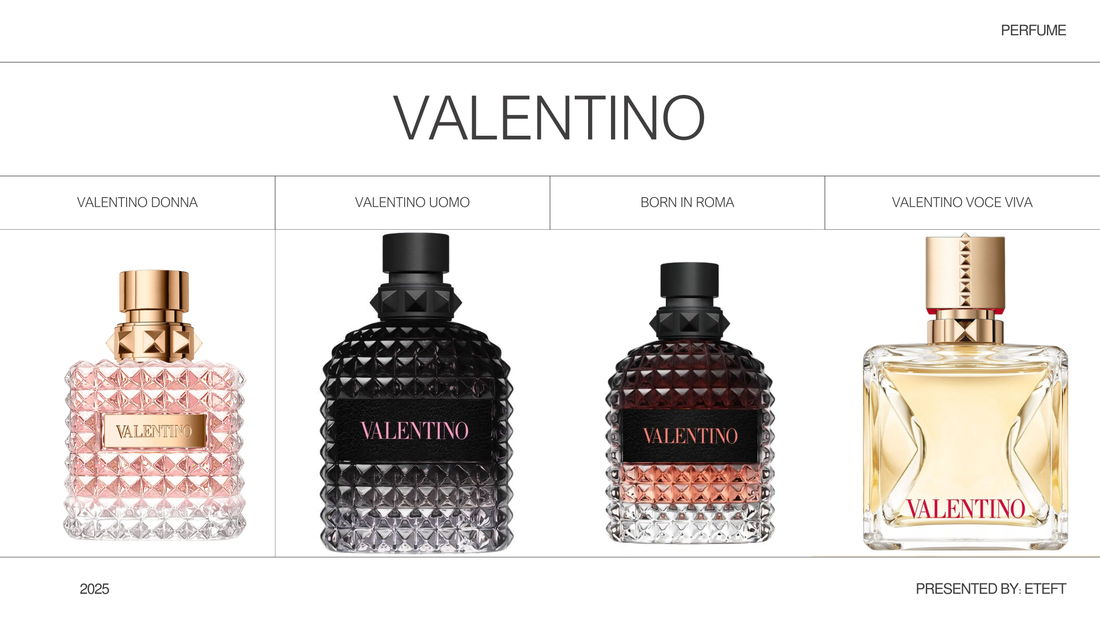 Thế Giới Mùi Hương Valentino – Đẳng Cấp Thời Trang Trong Từng Giọt Nước Hoa.