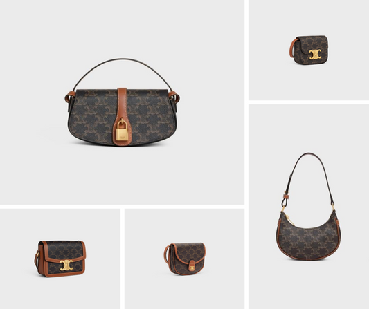 TRIOMPHE BAG - NHỮNG MẪU TÚI CỔ ĐIỂN, SANG TRỌNG CỦA NHÀ CELINE