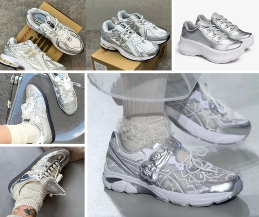 2023 - ĐỈNH CAO XU HƯỚNG SILVER SNEAKER ĐƯỢC GIỚI TRẺ YÊU THÍCH