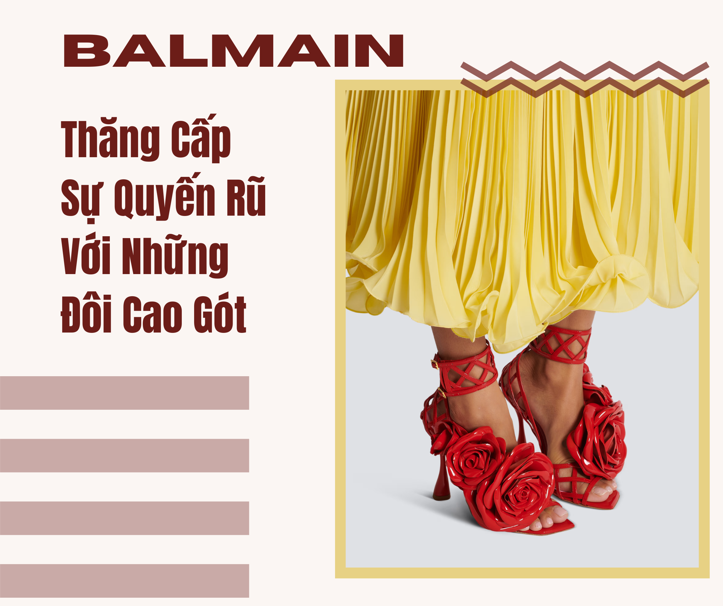 Thăng Cấp Sự Quyến Rũ Với Những Đôi Cao Gót Nhà Balmain – ETEFT AUTHENTIC