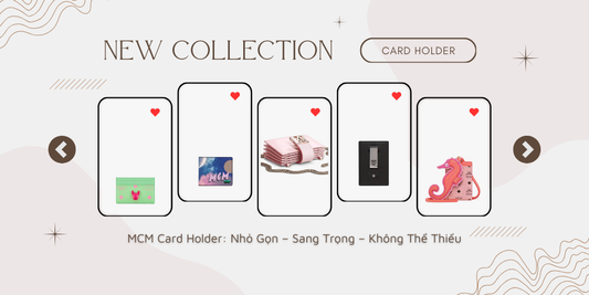 MCM Card Holder: Nhỏ Gọn – Sang Trọng – Không Thể Thiếu