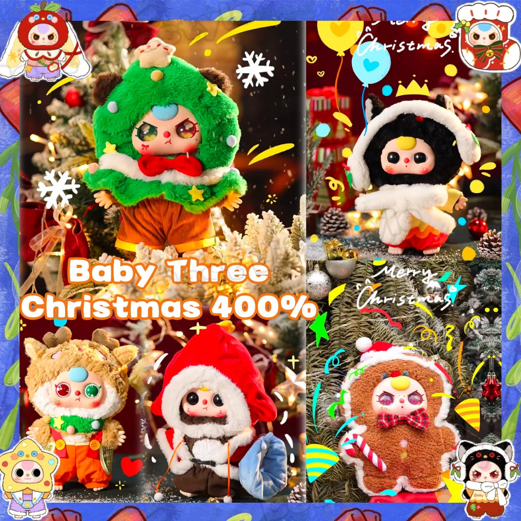 Giáng Sinh An Lành Cùng Các Mẫu Baby Three 400% Christmas
