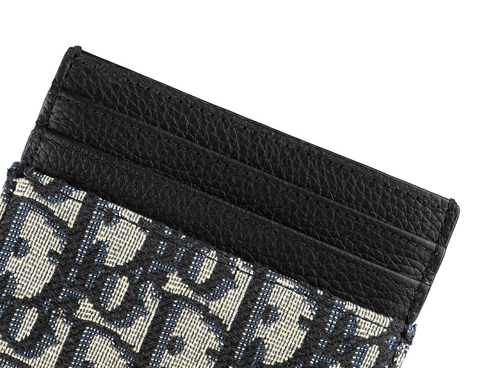 Dior jacquard card online holder