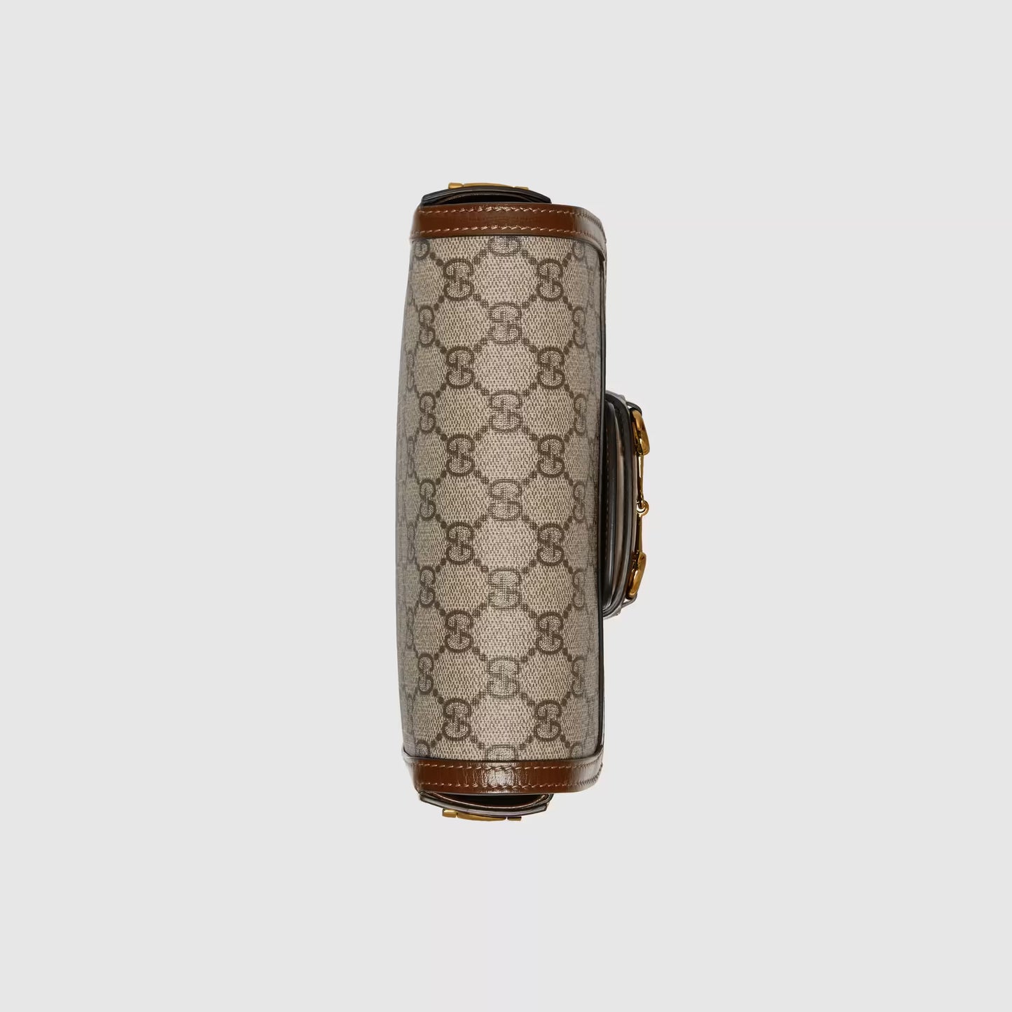 GUCCI BAG HORSEBIT 1955 SHOULDER GG SUPREME BROWN ( MINI )