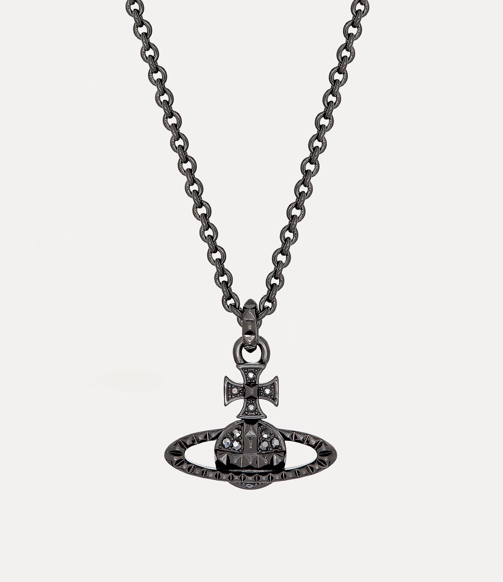 Vivienne westwood store necklace black