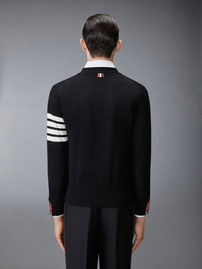 THOM BROWNE CARDIGAN 10 (NAVY)