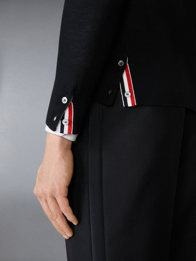 THOM BROWNE CARDIGAN 10 (NAVY)