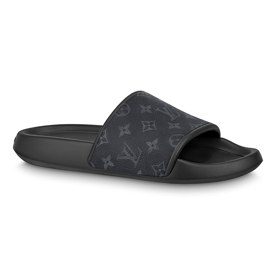 Shops louis vuitton slides monogram