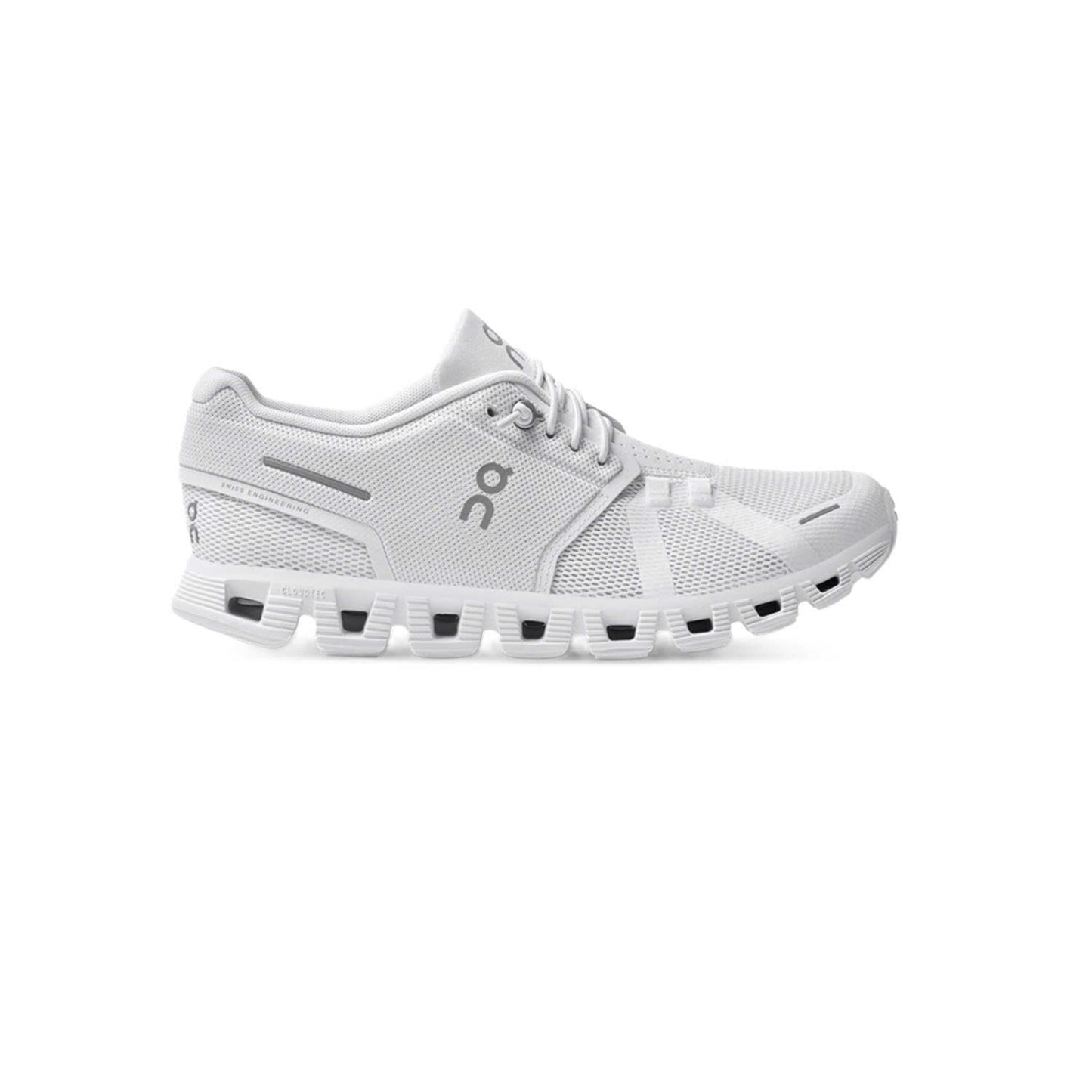 ON WOMEN CLOUD 5 ALL WHITE