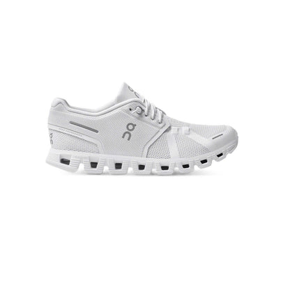 ON WOMEN CLOUD 5 ALL WHITE