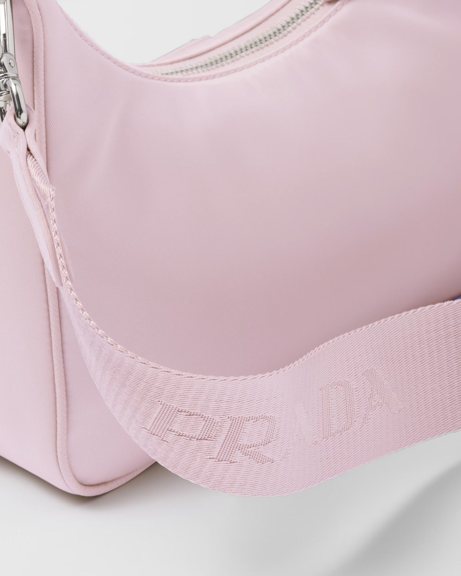 Prada Re-Edition 2000 Re-Nylon Mini Bag Alabaster Pink