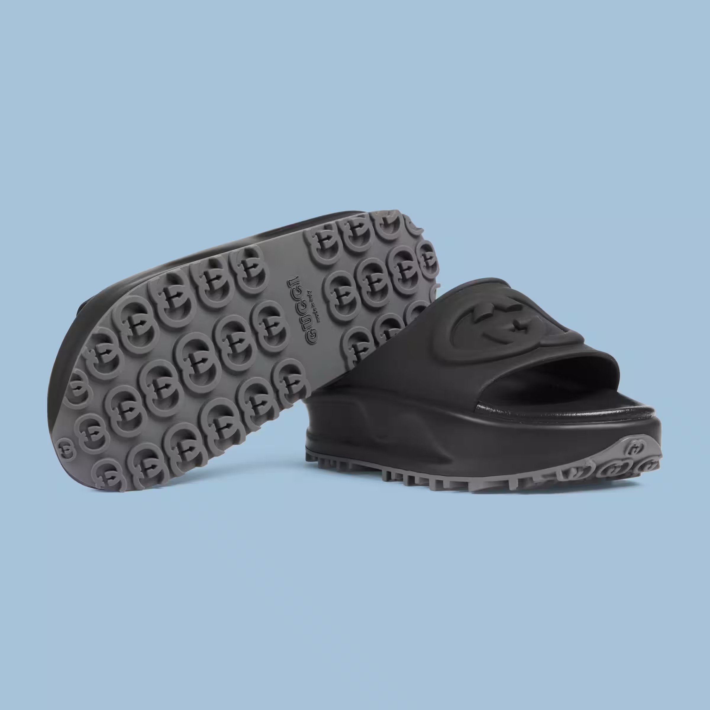 GUCCI Men's Web Flip-Flops