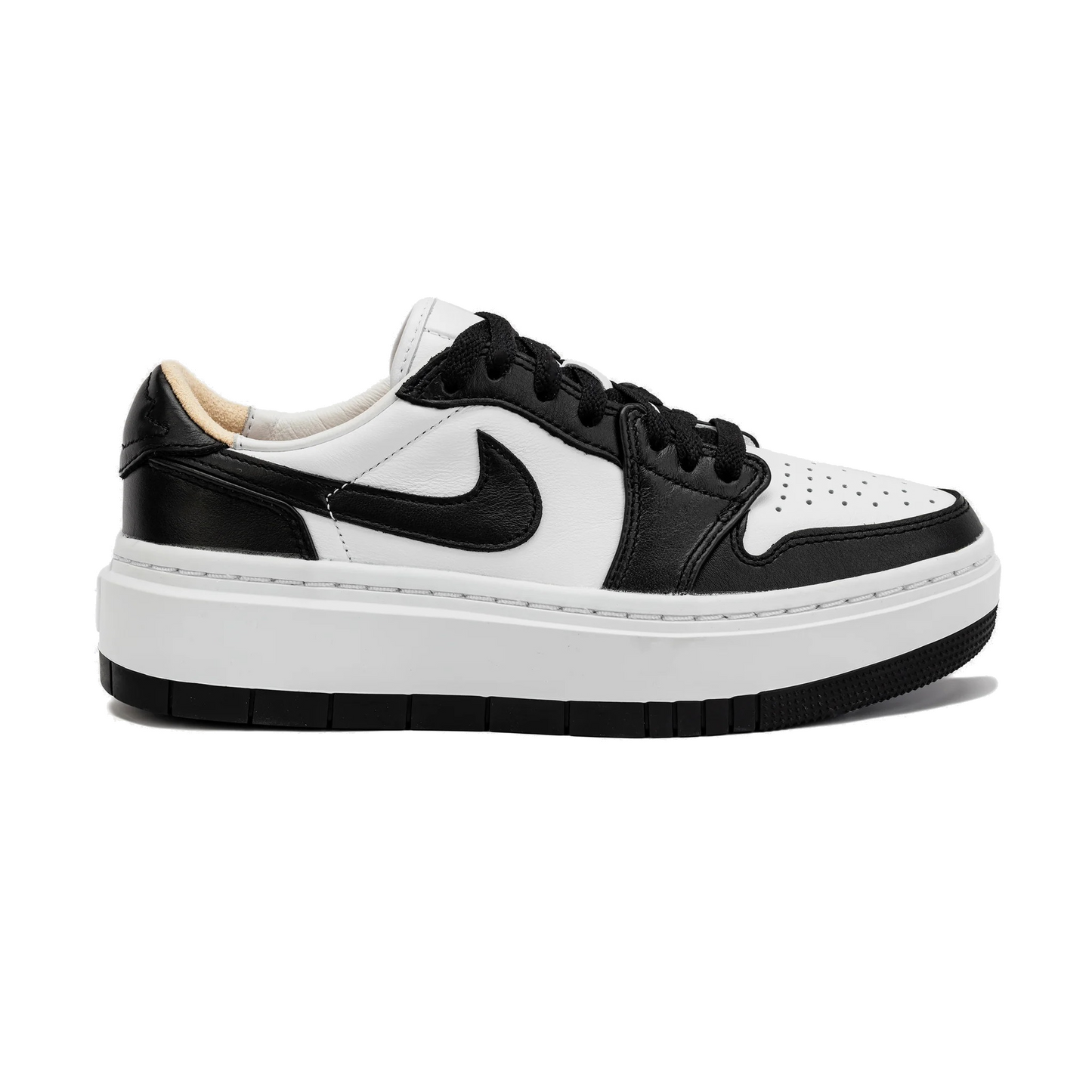 NIKE JORDAN 1 LOW ELEVATE LOW BLACK WHITE