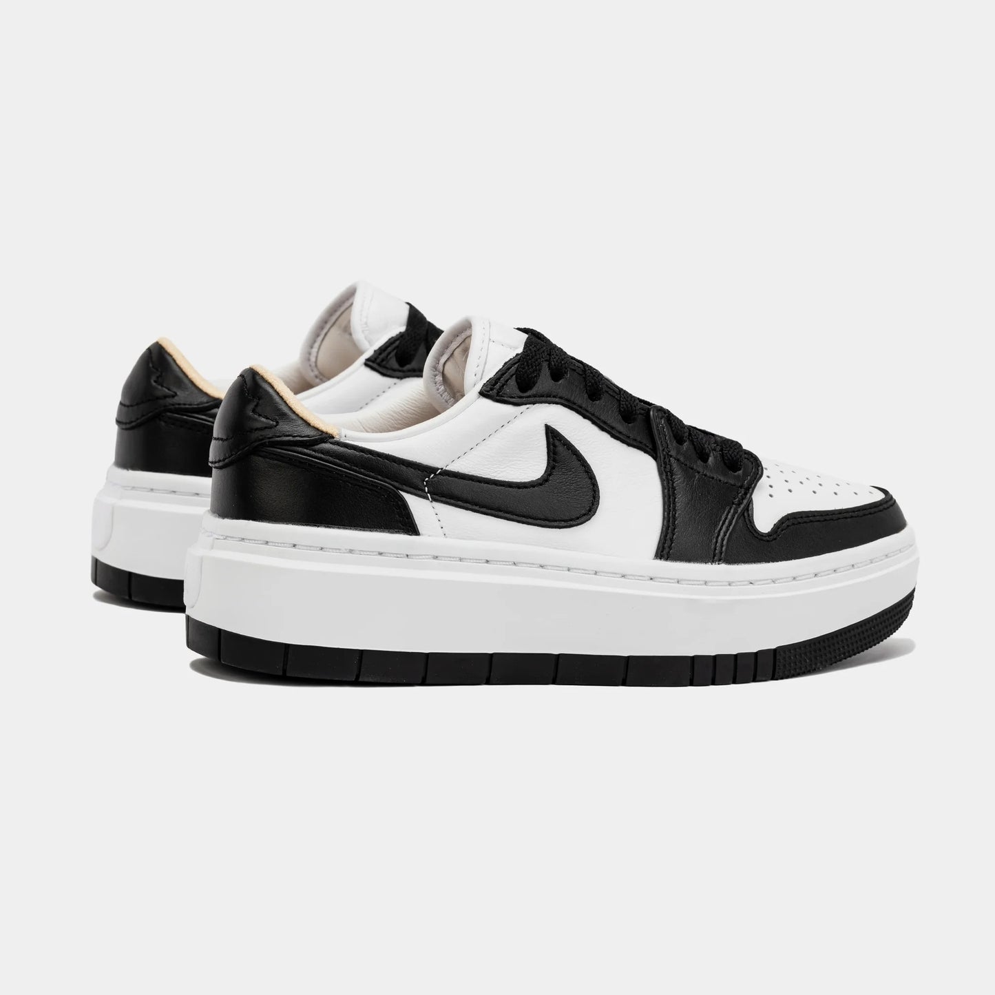 NIKE JORDAN 1 LOW ELEVATE LOW BLACK WHITE