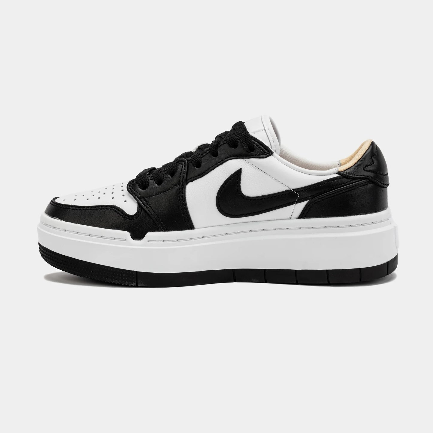 NIKE JORDAN 1 LOW ELEVATE LOW BLACK WHITE