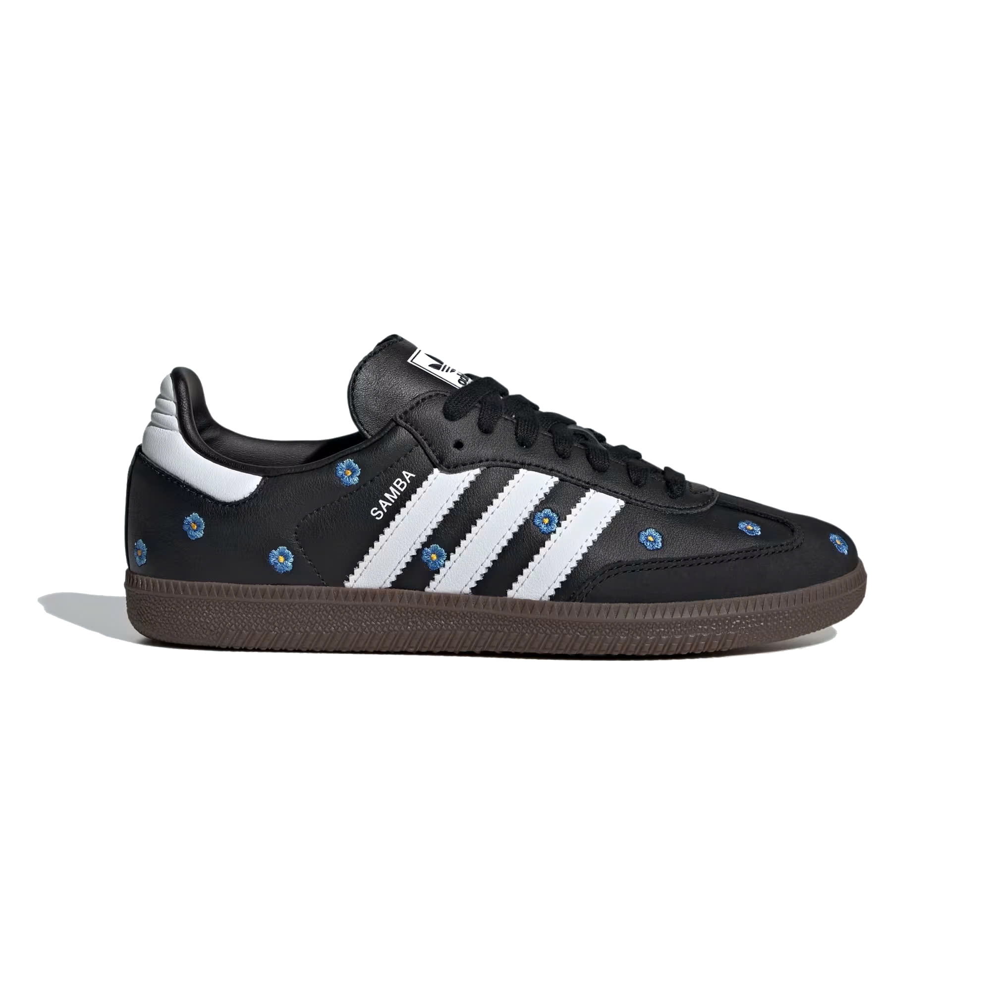 ADIDAS SAMBA LIGHT BLUE FLORAL CORE BLACK – ETEFT AUTHENTIC