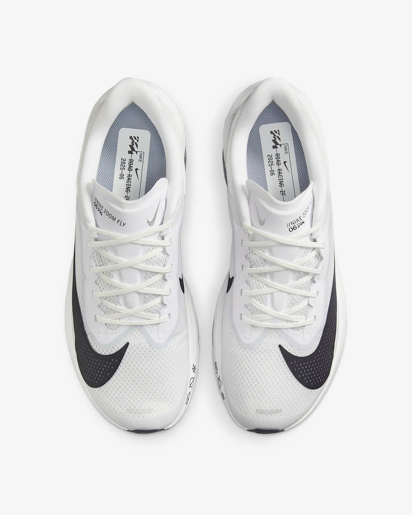 NIKE ZOOM FLY 6 WHITE BLACK