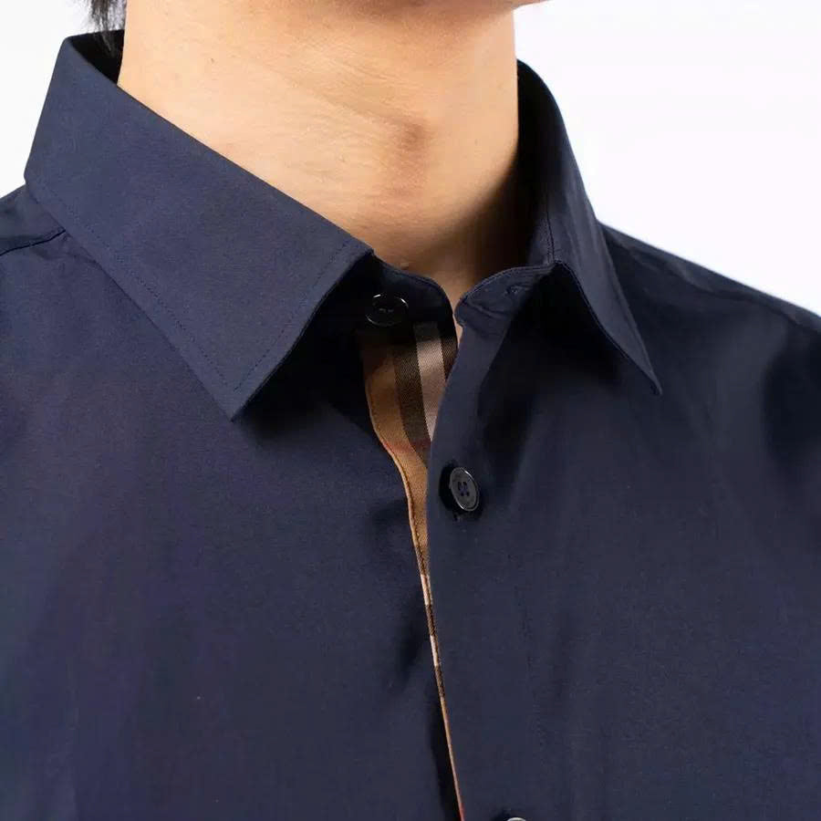 BURBERRY SHIRT 06 (NAVY)
