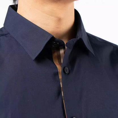 BURBERRY SHIRT 06 (NAVY)
