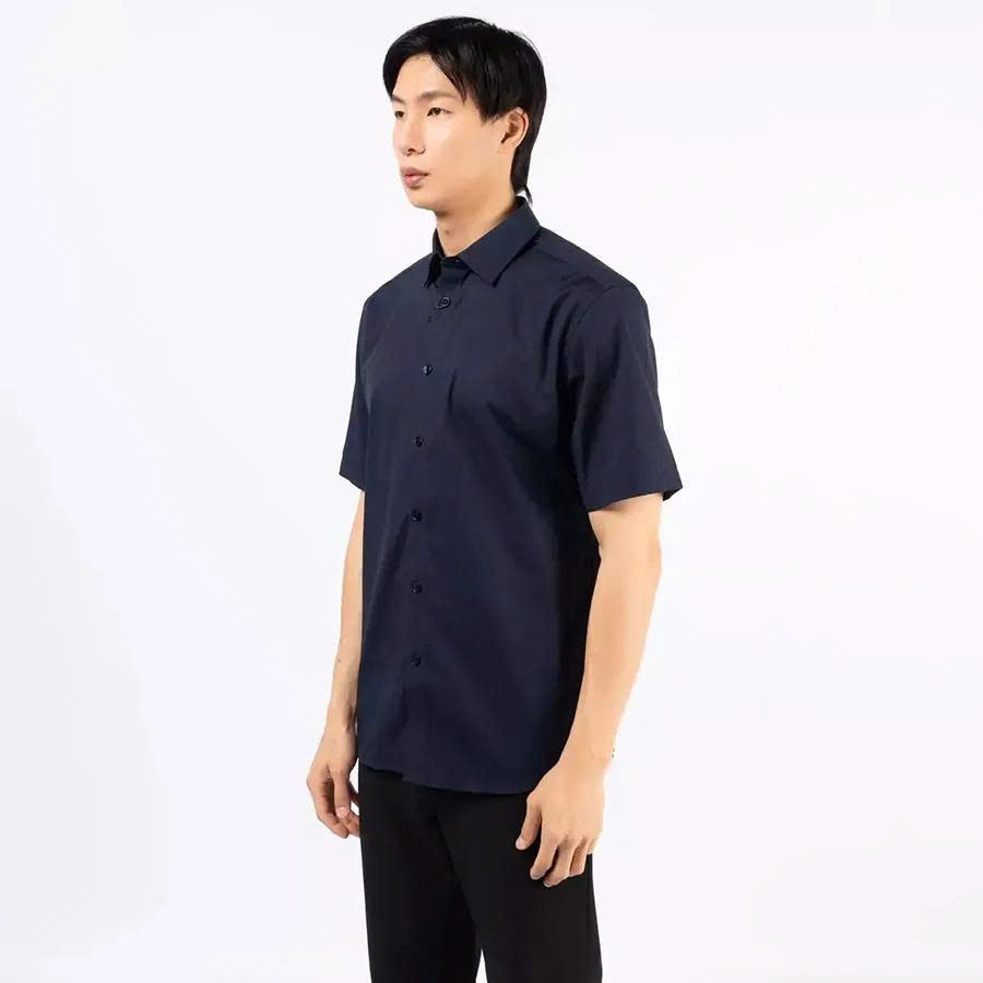 BURBERRY SHIRT 06 (NAVY)