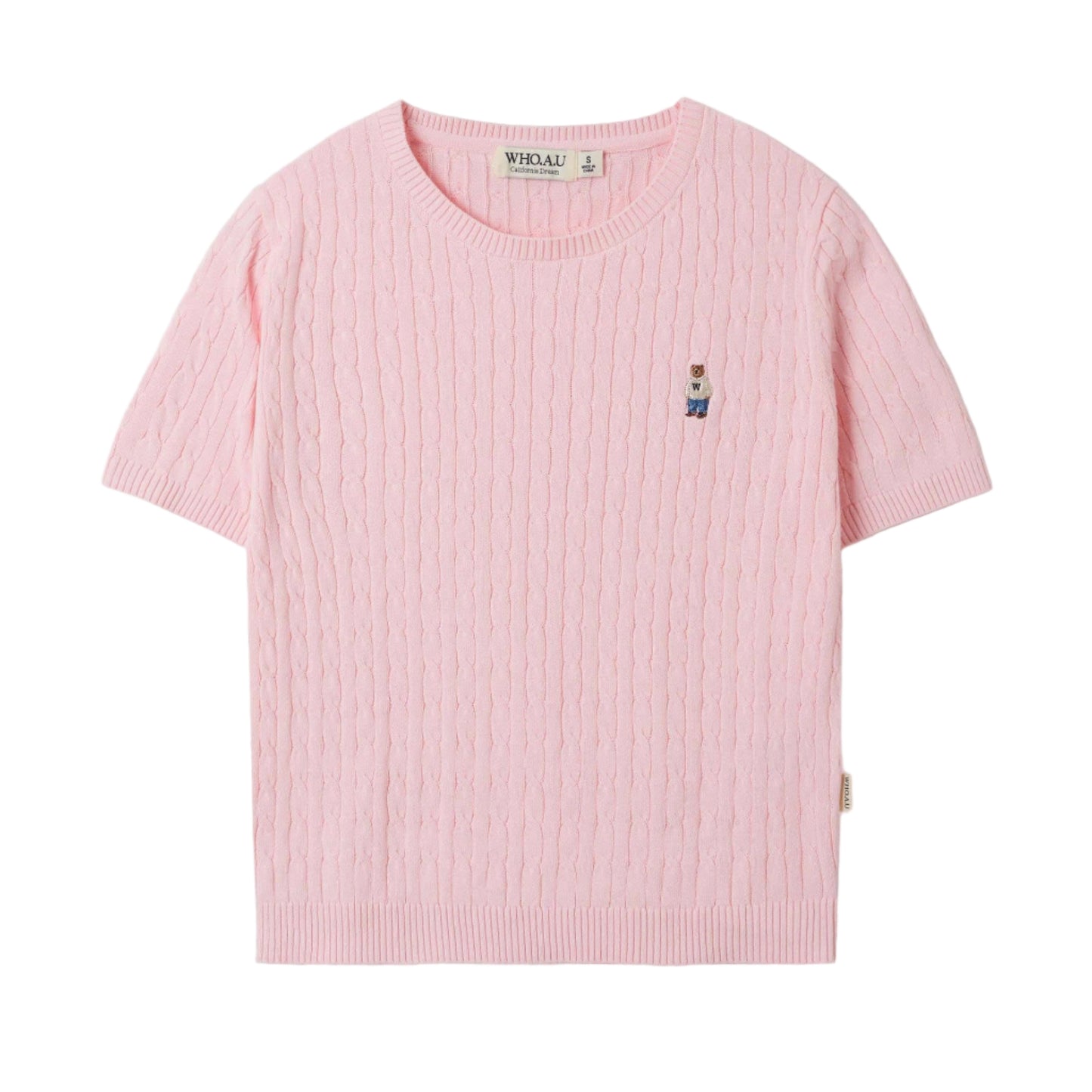 WHOAU SHORT-SLEEVE SWEATER 05