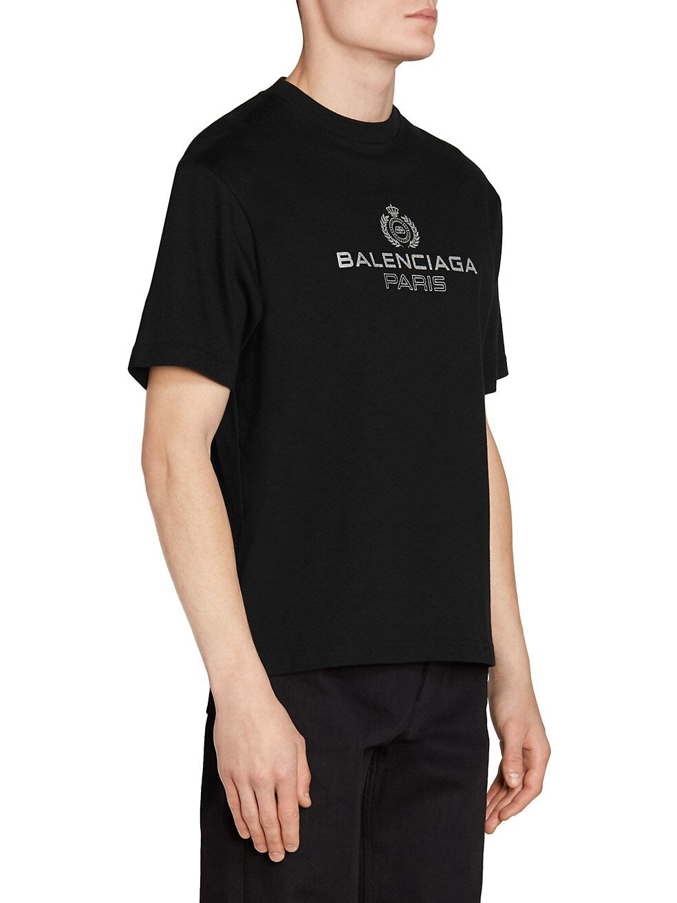 BALENCIAGA Printed cottonjersey Tshirt  NETAPORTER