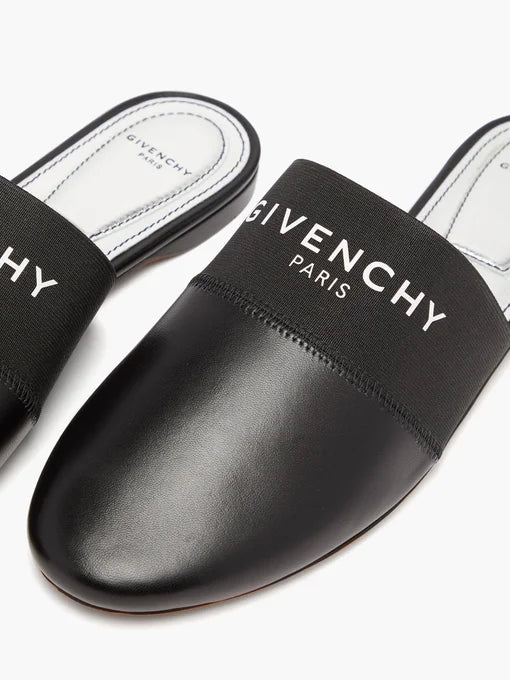 GIVENCHY MULE PARIS FLAT IN LEATHER