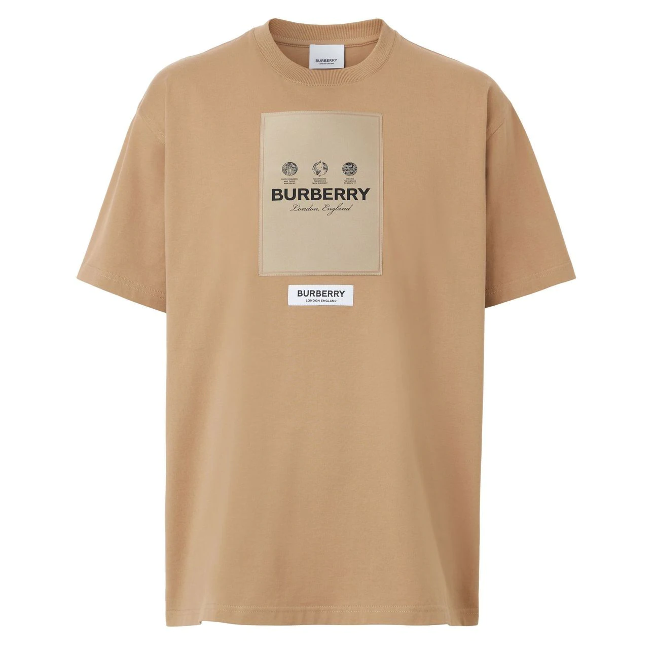 Burberry t shirt gold Clearance