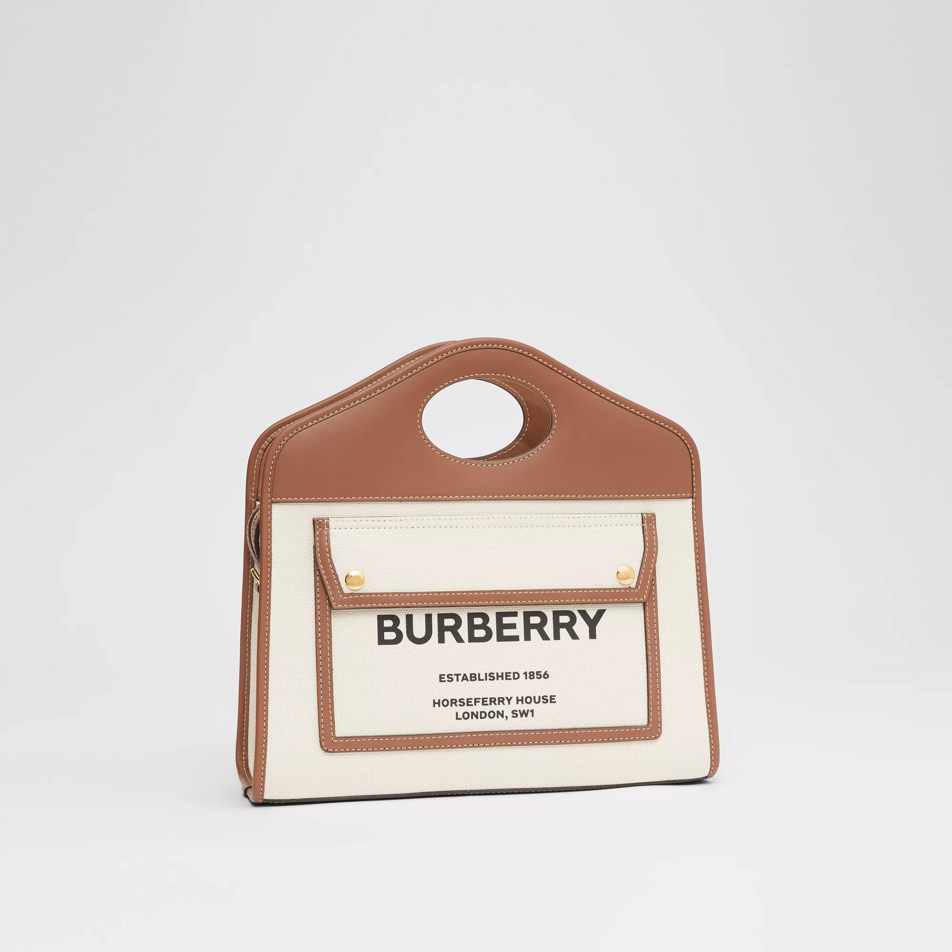Burberry bag canvas deals