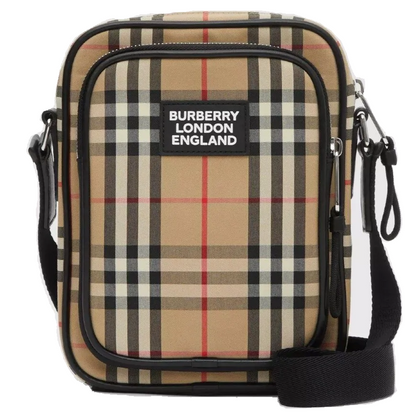 BURBERRY BAG VINTAGE CHECK MESSENGER