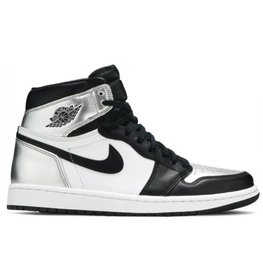 NIKE JORDAN 1 RETRO HIGH SILVER TOE (W)