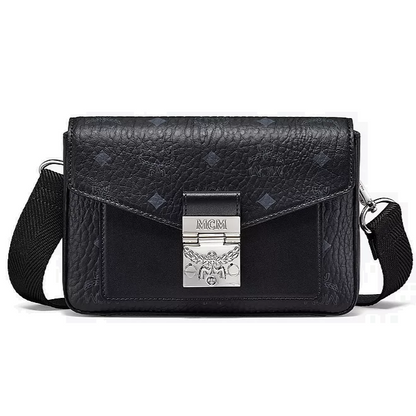 Millie leather crossbody bag MCM Black in Leather - 27041791