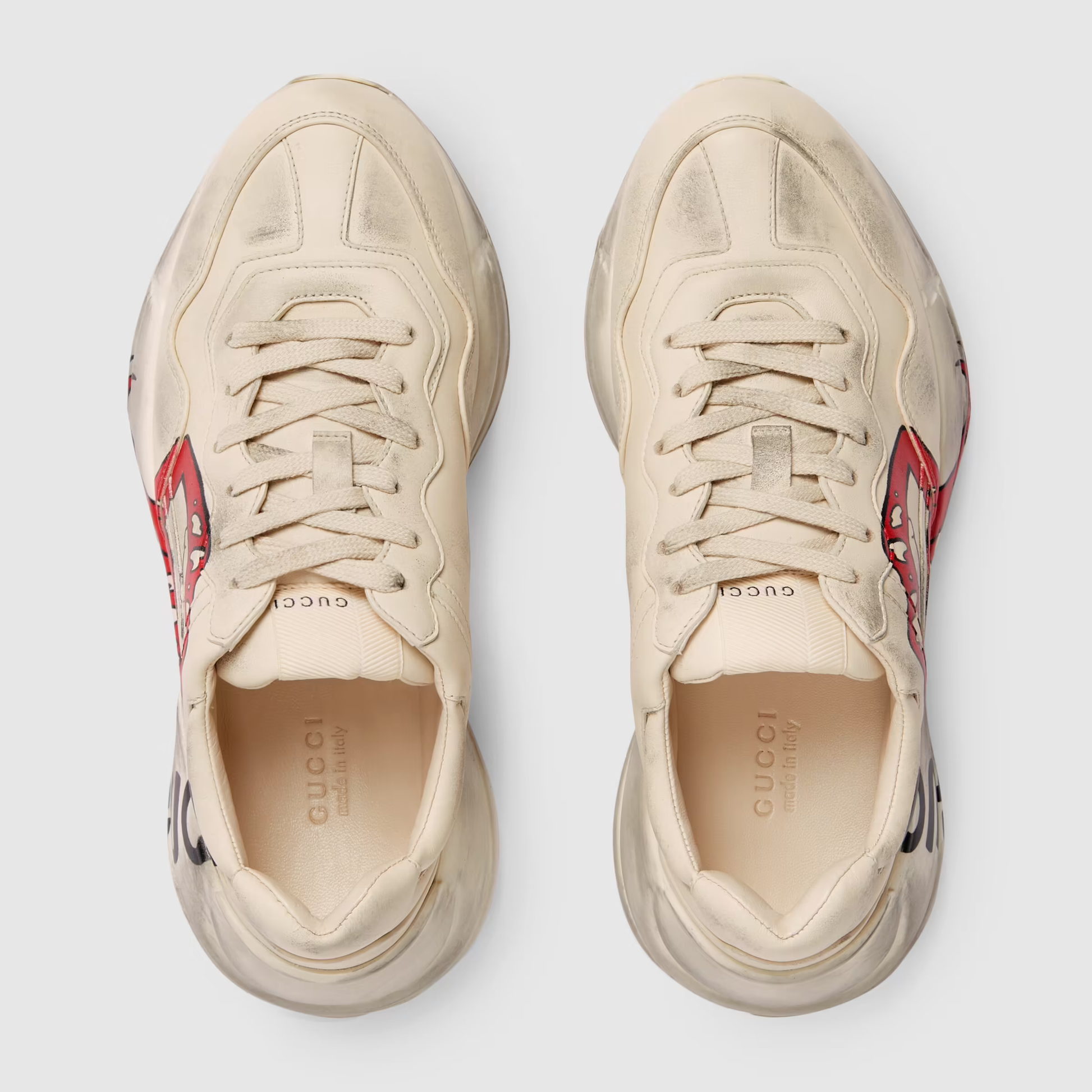 Gucci 2025 lips sneakers