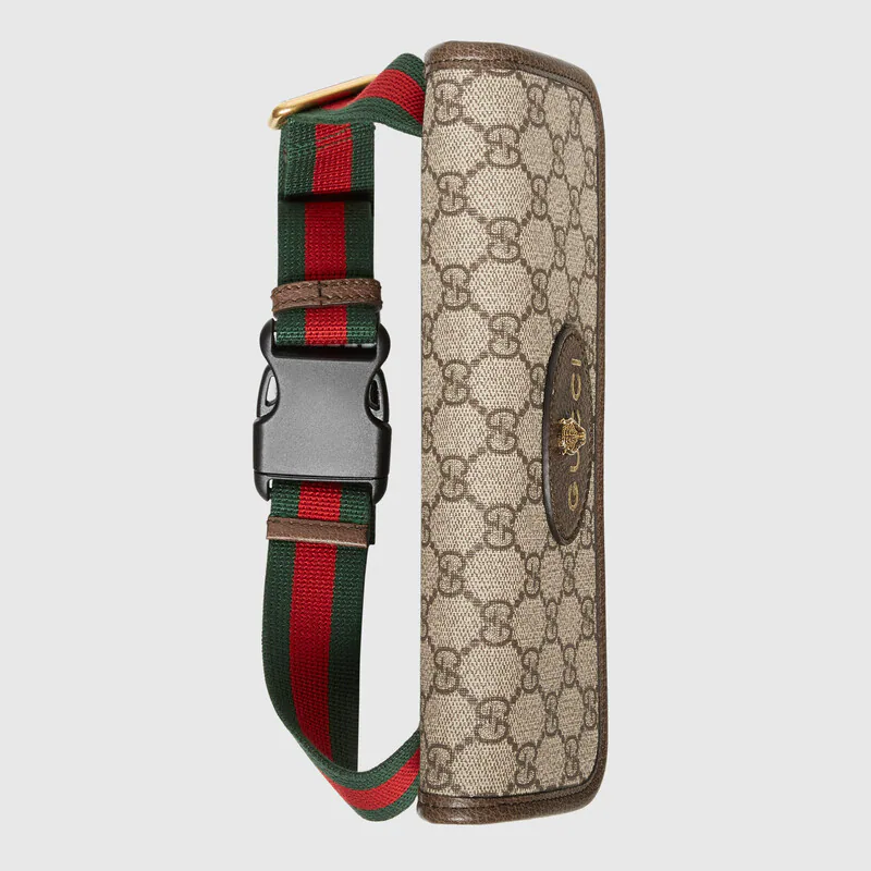 Gucci Grained Leather Print Belt Bag Black - Tabita Bags – Tabita Bags with  Love