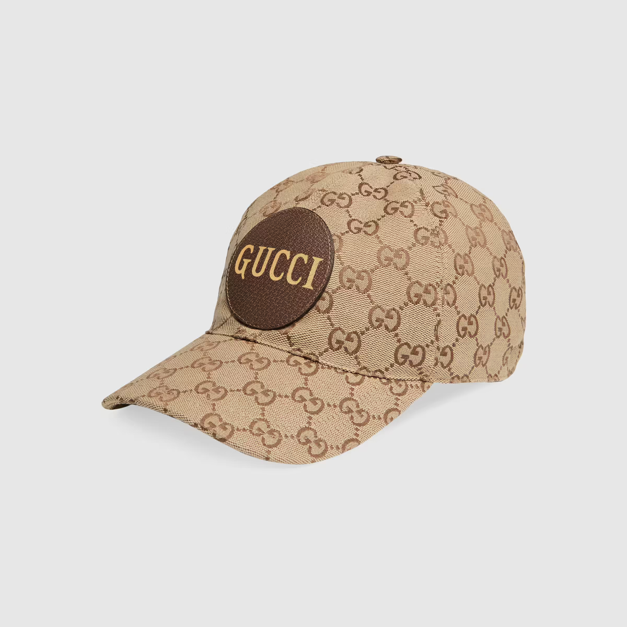 Gucci GG Multicolour Canvas Baseball Hat in Green for Men  Lyst
