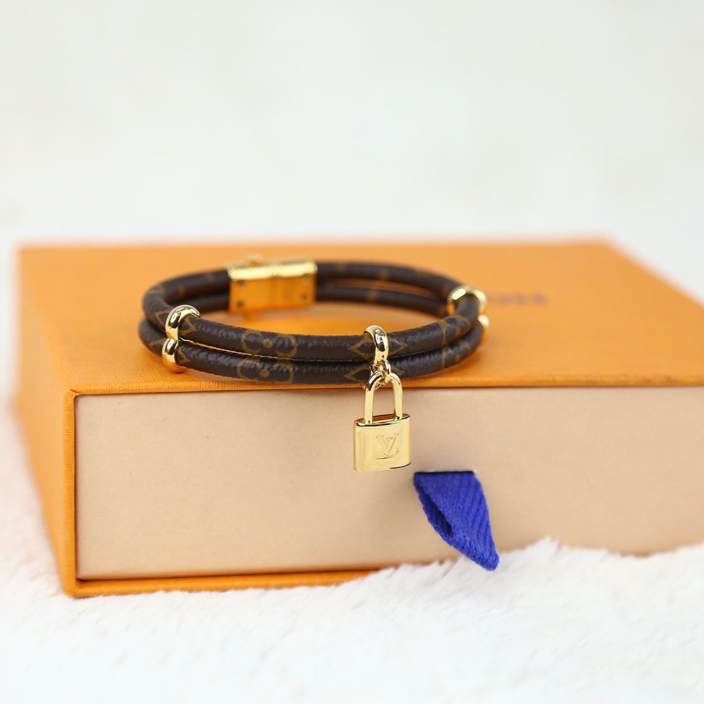 Shop Louis Vuitton Leather Bracelets (M8048F, M6442E, M6451E) by