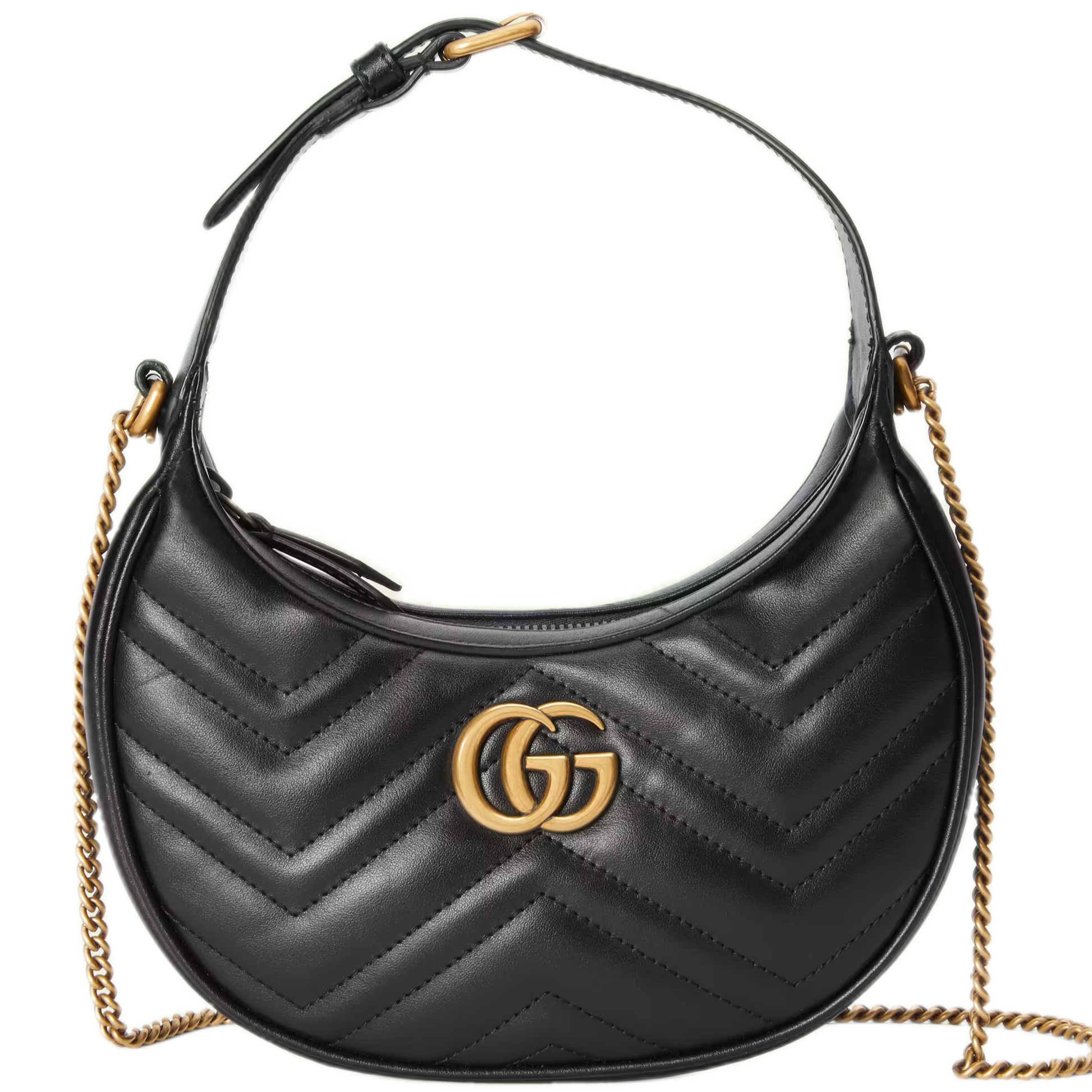 Gucci black small clearance marmont shoulder bag