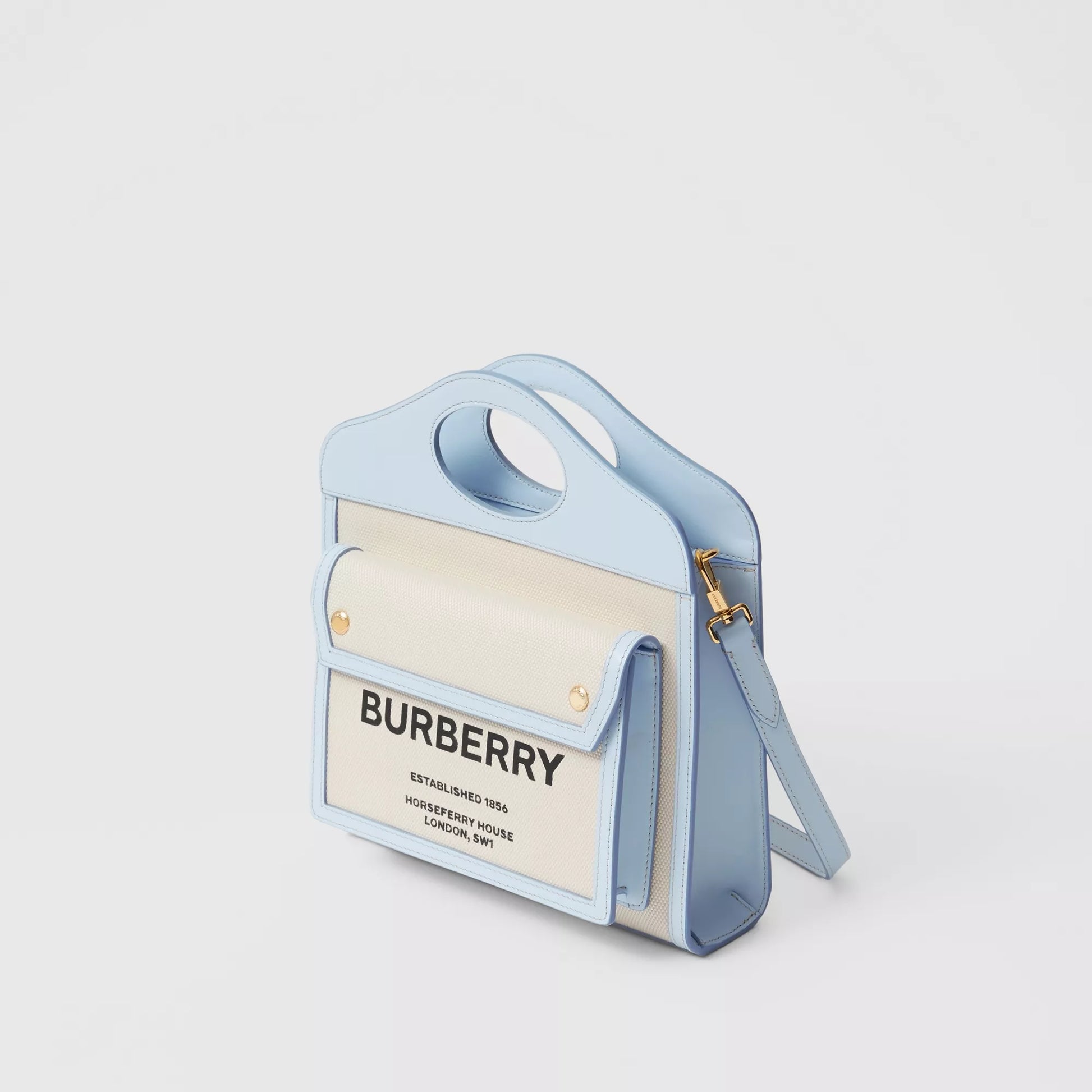 Burberry online bag blue