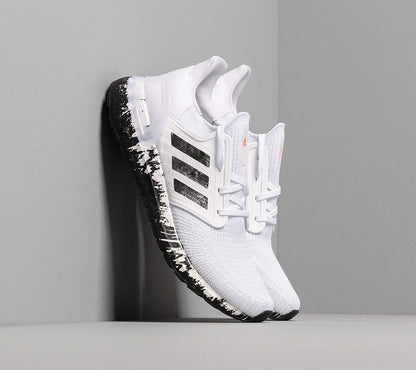 ADIDAS ULTRA BOOST 20 CLOUD WHITE CORE BLACK (W)