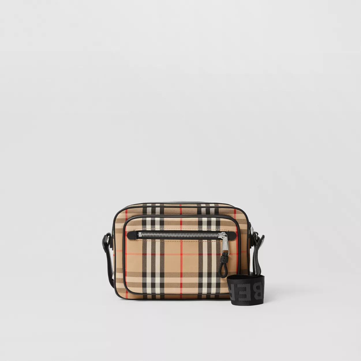 BURBERRY BAG VINTAGE CHECK CROSSBODY ETEFT AUTHENTIC