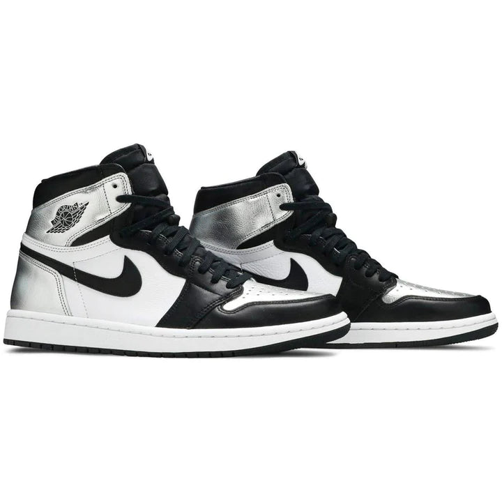 NIKE JORDAN 1 RETRO HIGH SILVER TOE (W)