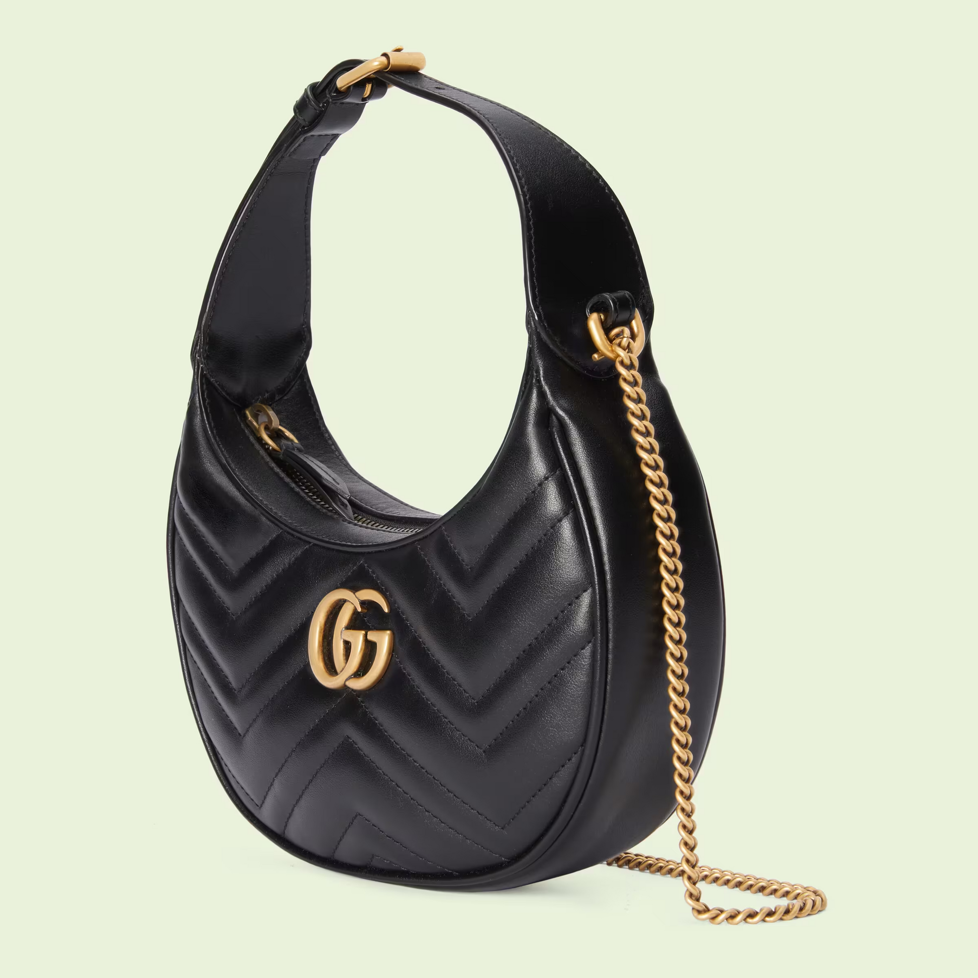 Gucci bag all black hotsell