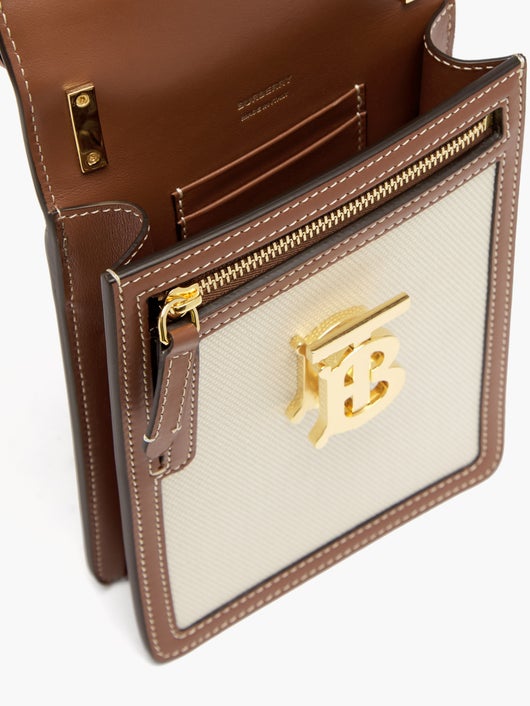 Wallets & purses Burberry - Sandon tricolour card holder -  4065211BRIGHTORANGE