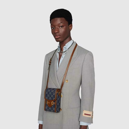 GUCCI BAG HORSEBIT 1955 MINI PHONE HOLDER