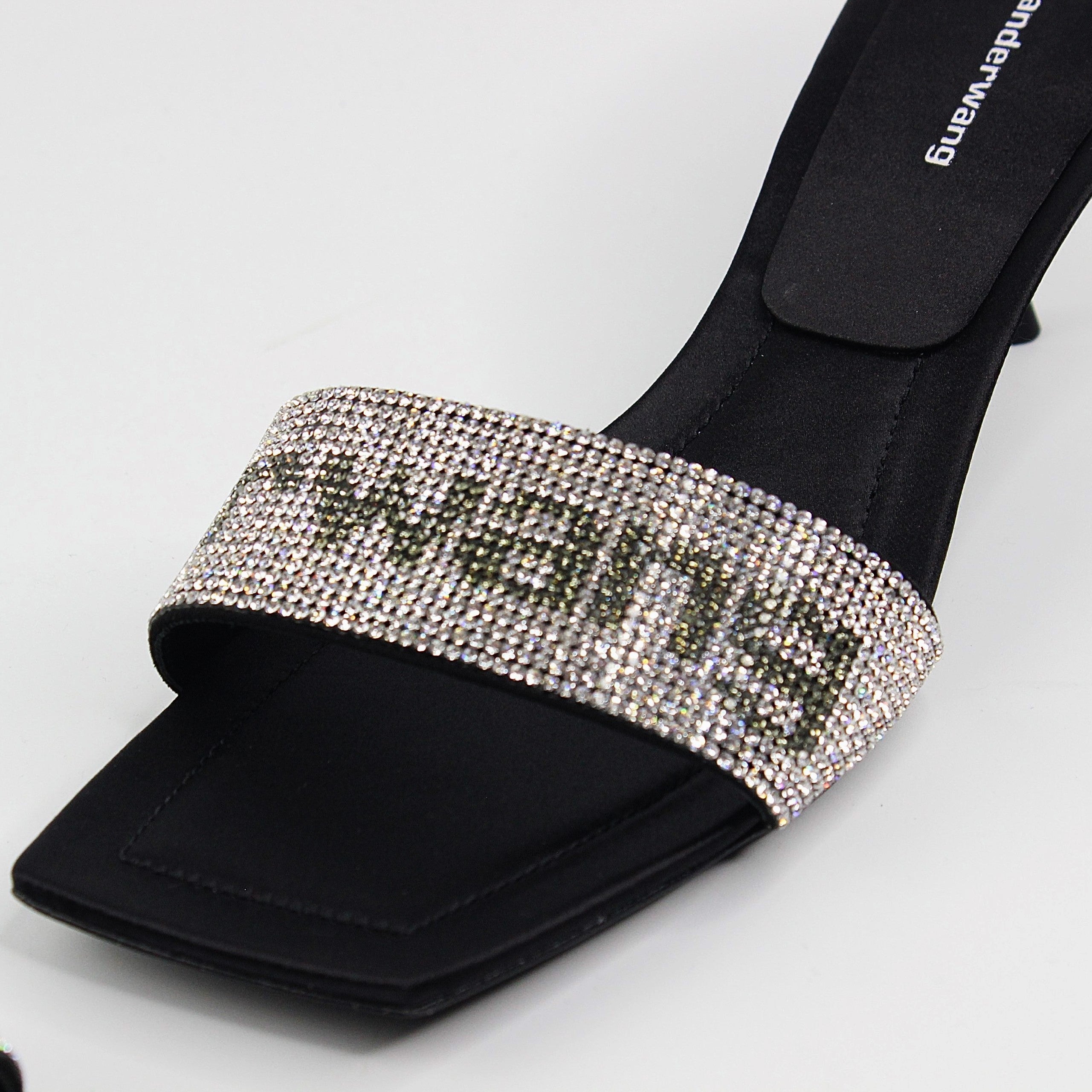 Alexander wang discount jessie crystal slide