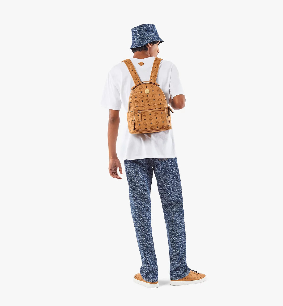 Mcm backpack small size cm sales