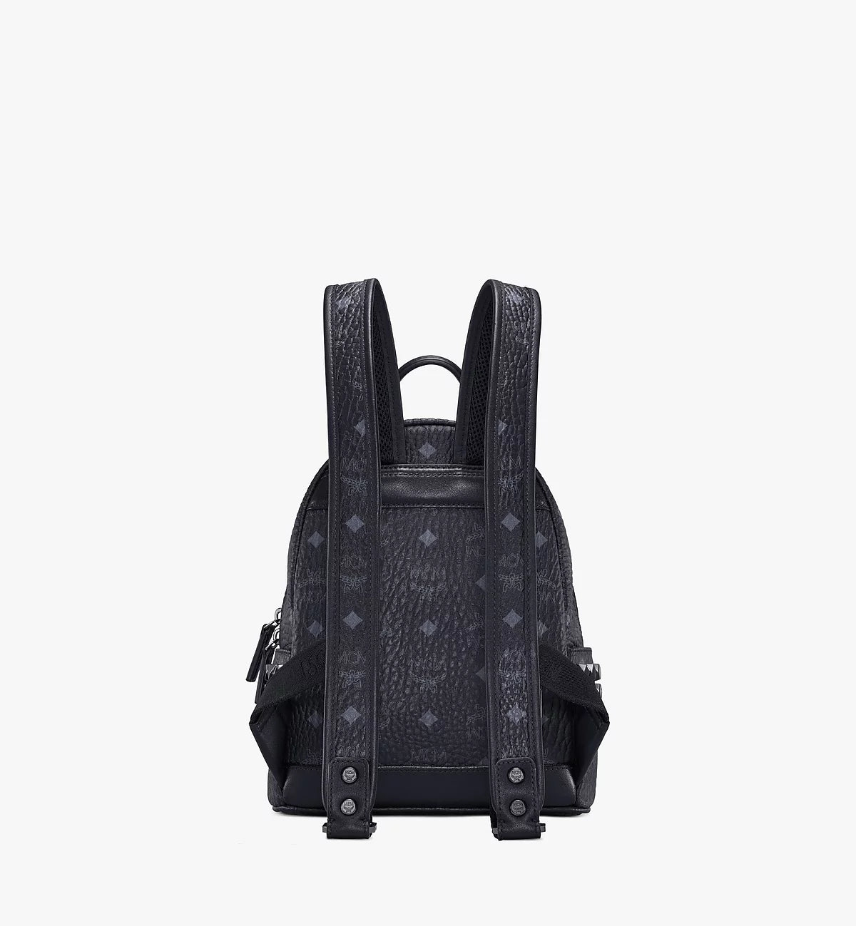 Mcm stark side stud discount medium backpack black