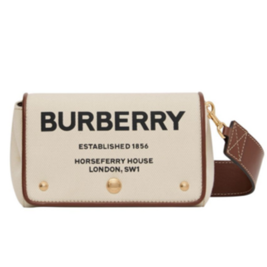 BURBERRY BAG HORSEFERRY PRINT CANVAS NOTE CROSSBODY – ETEFT AUTHENTIC