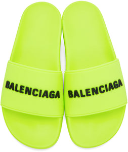 Balenciaga Mold Rubber Slide Sandals series summer beach wading trend  casual sports flip flops  Lazada