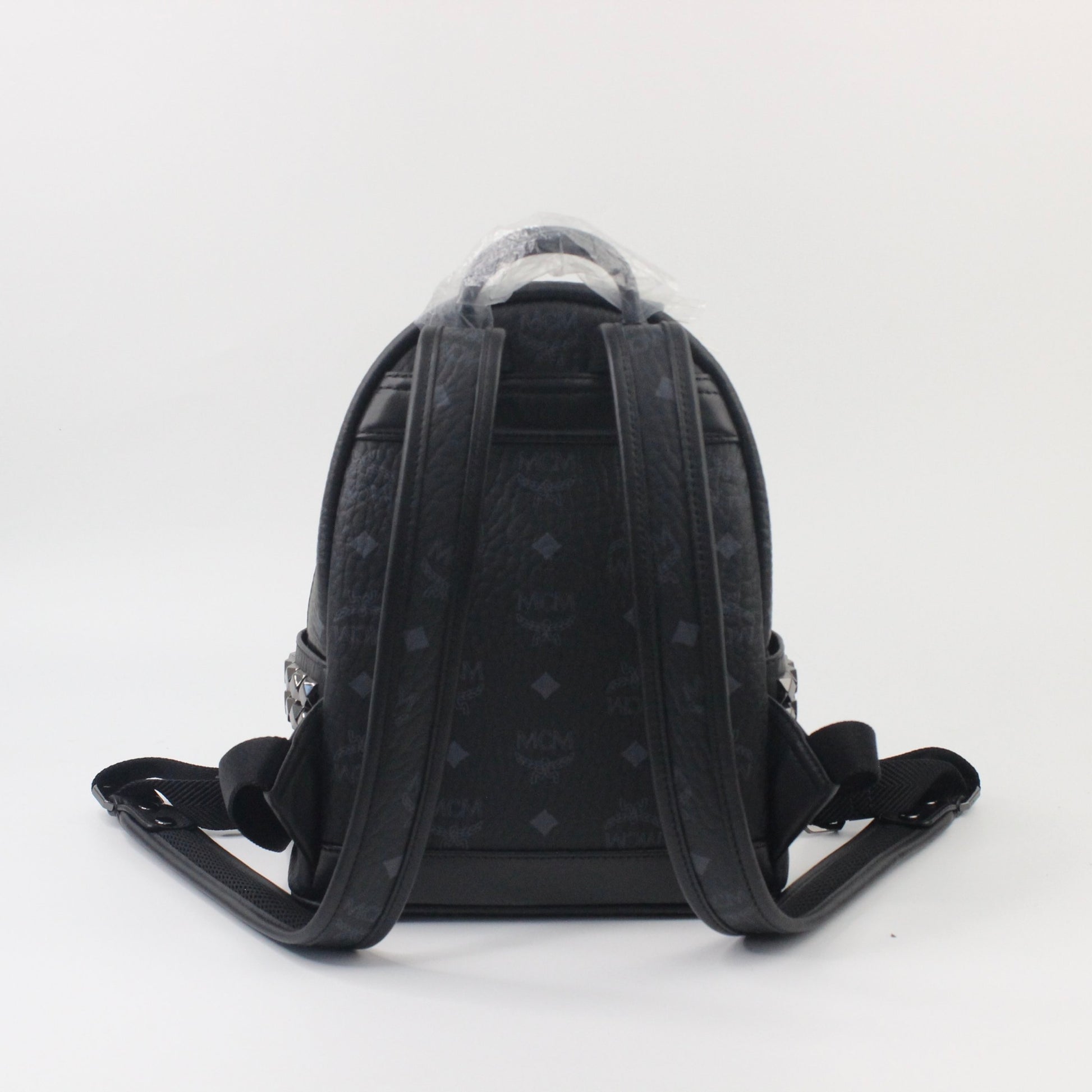 Buy MCM MCM MMK1SVH01BK001 rucksack/backpack studs unisex PVC x